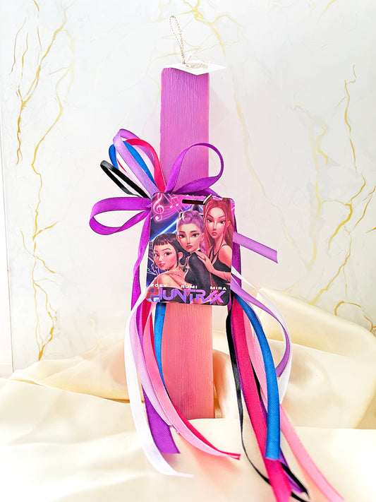 K-Pop Inspired Χειροποίητη Αρωματική Φυτική Λαμπάδα Πάσχα