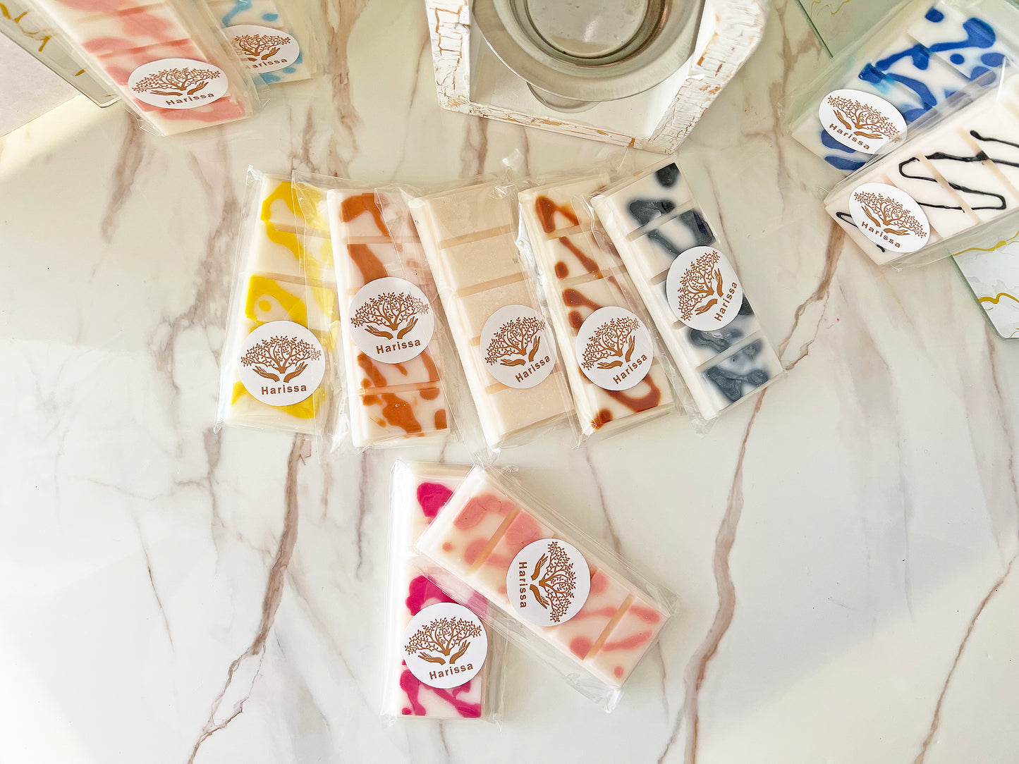 Snap Bars & Φυτικά Wax Melts – Λουλουδένια Αρώματα Χώρου