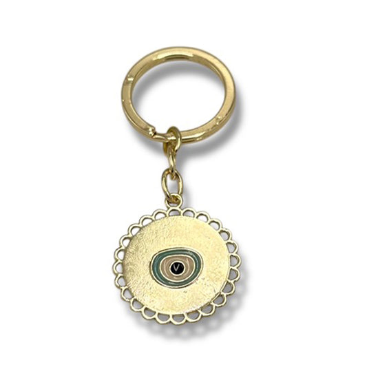 Μπρελόκ "Golden Eye Charm" – Χρυσό Μπρελόκ με Μάτι