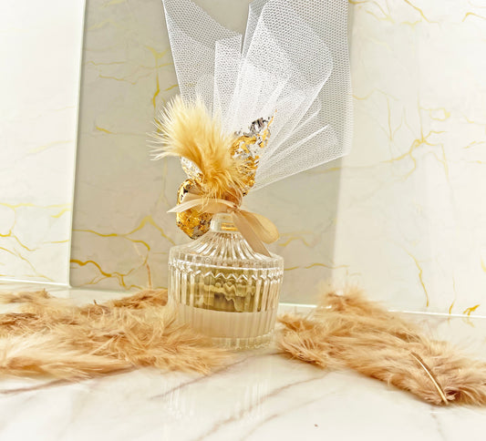 Μπομπονιέρα Luxury – Φοντανιέρα με Παιώνια