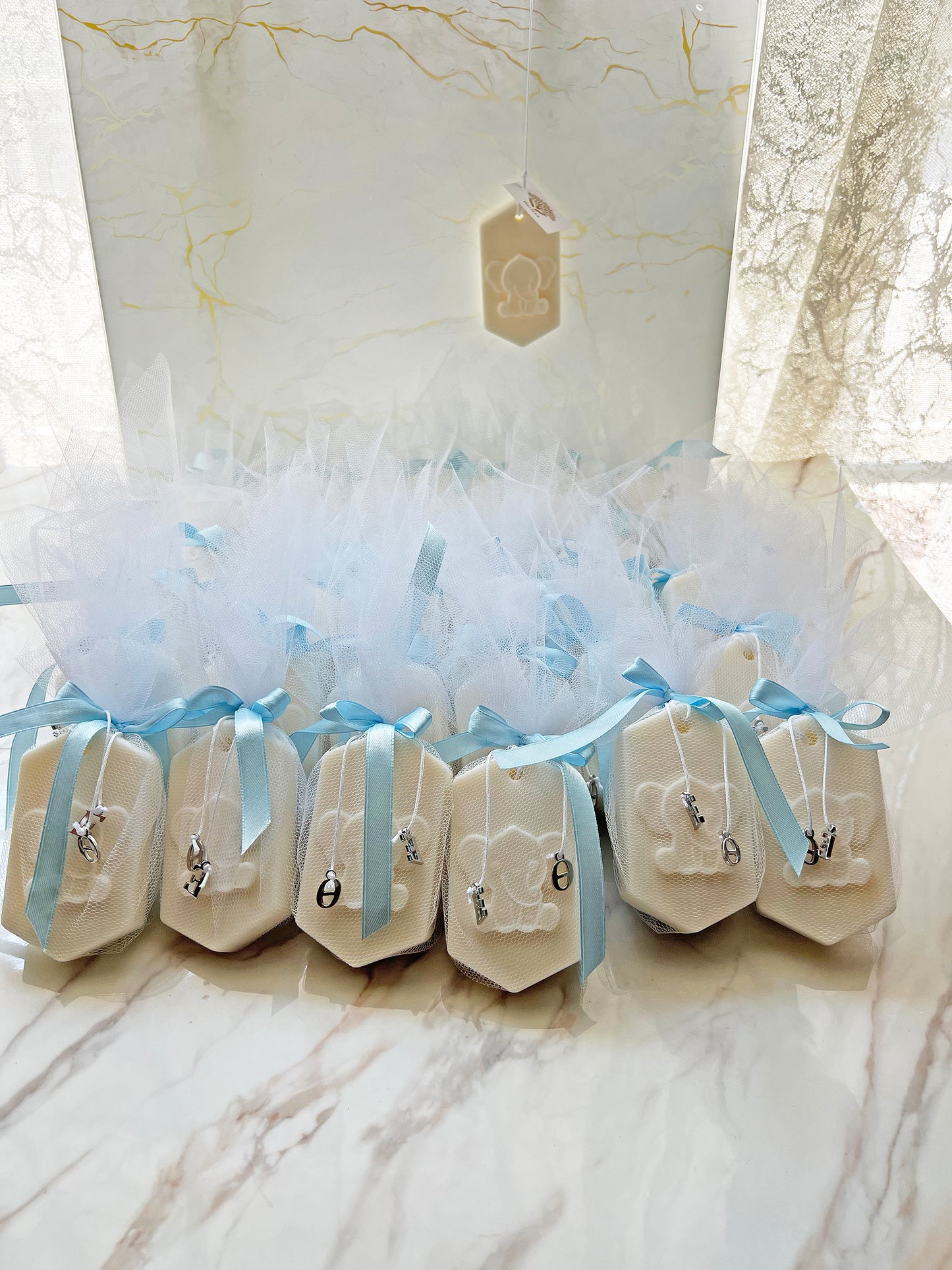 Παιδική Μπομπονιέρα “Ελεφαντάκι” – Αρωματική Ταμπλέτα Ντουλάπας