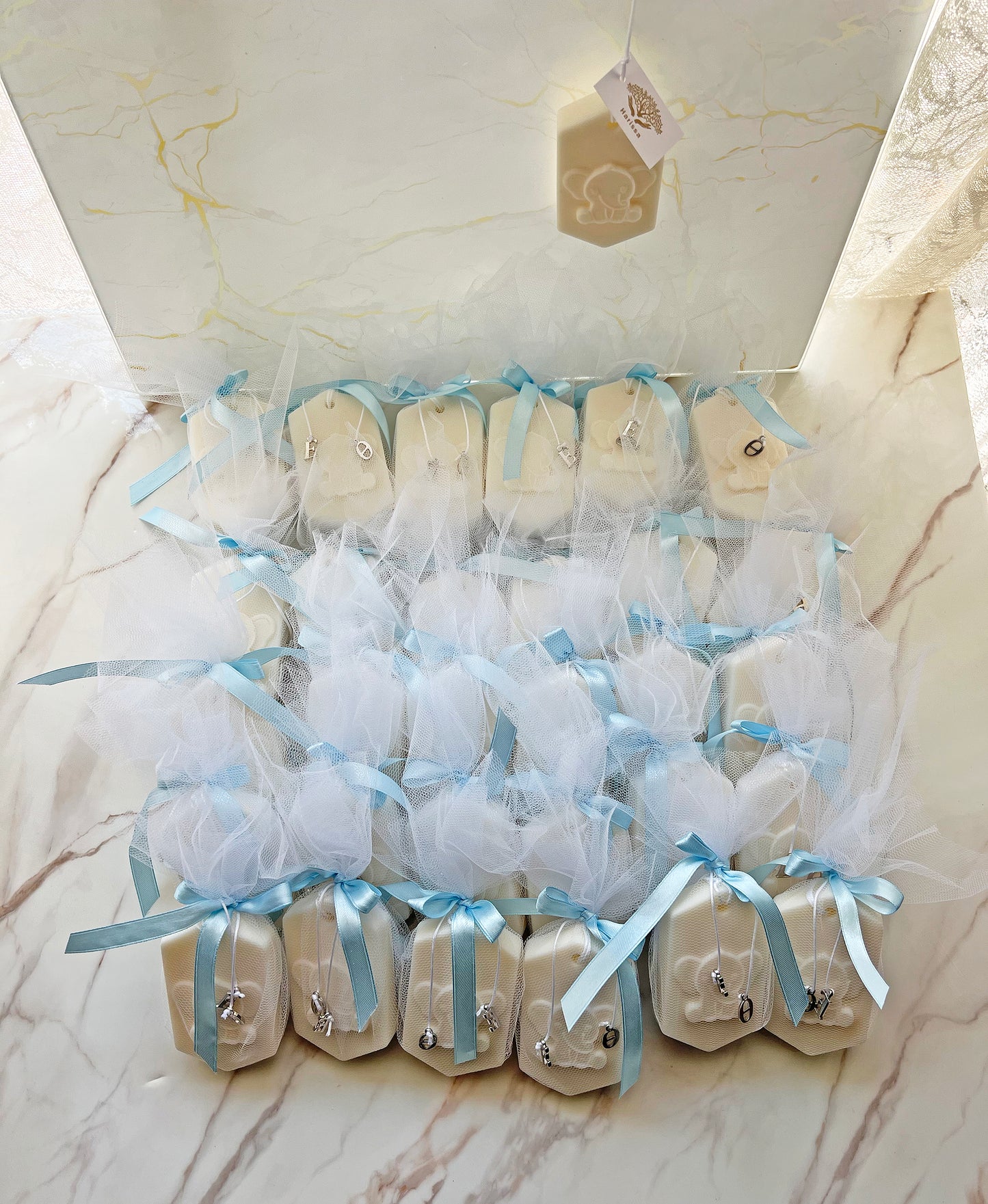 Παιδική Μπομπονιέρα “Ελεφαντάκι” – Αρωματική Ταμπλέτα Ντουλάπας