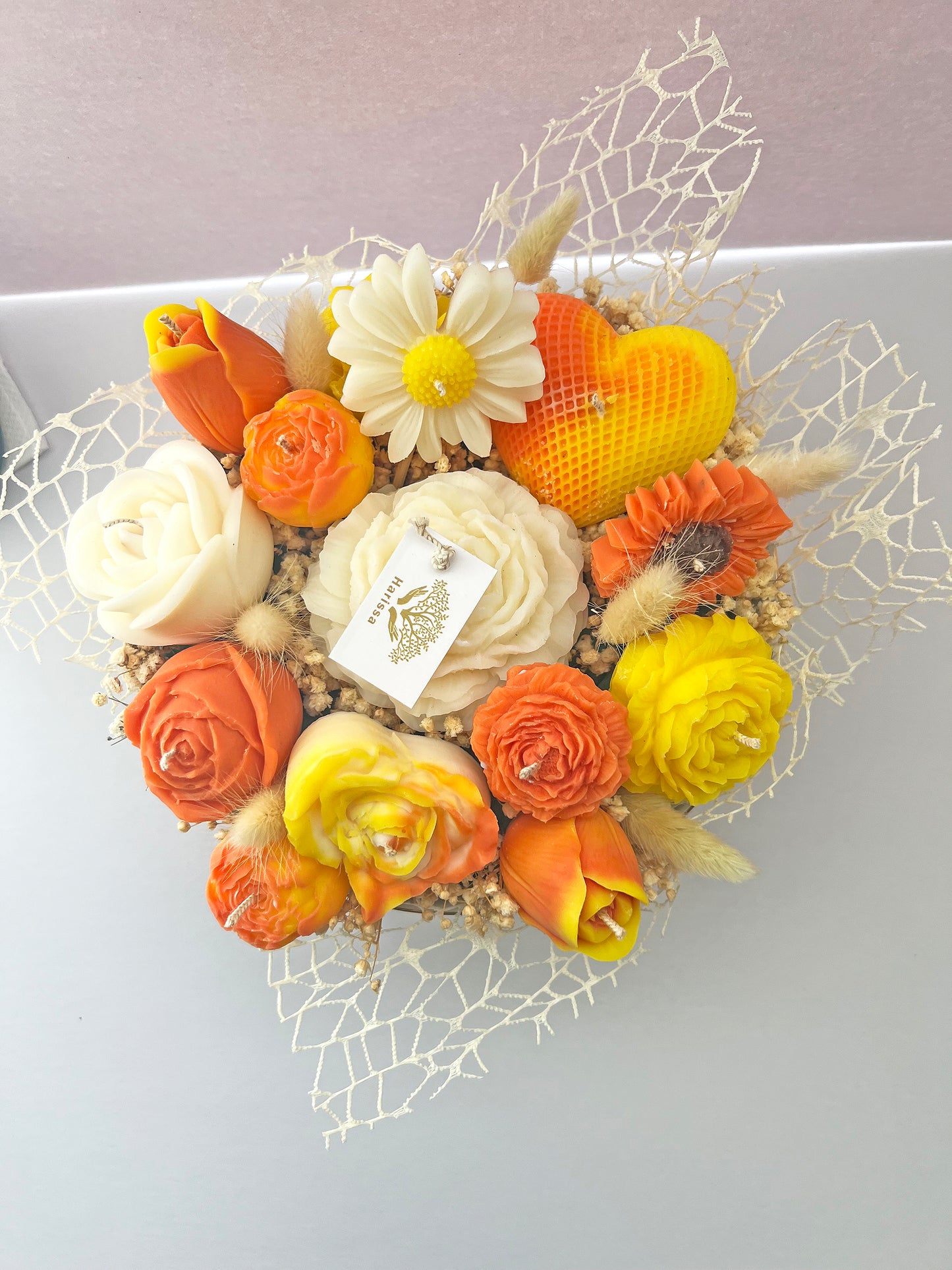 Spring Lumière – Αρωματική Φυτική Σύνθεση Λουλουδιών Luxury Deco