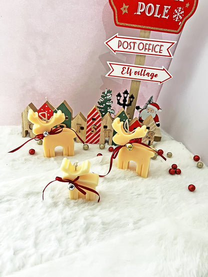 Ταρανδάκια των Χριστουγέννων – Φυτικά Αρωματικά Κεριά