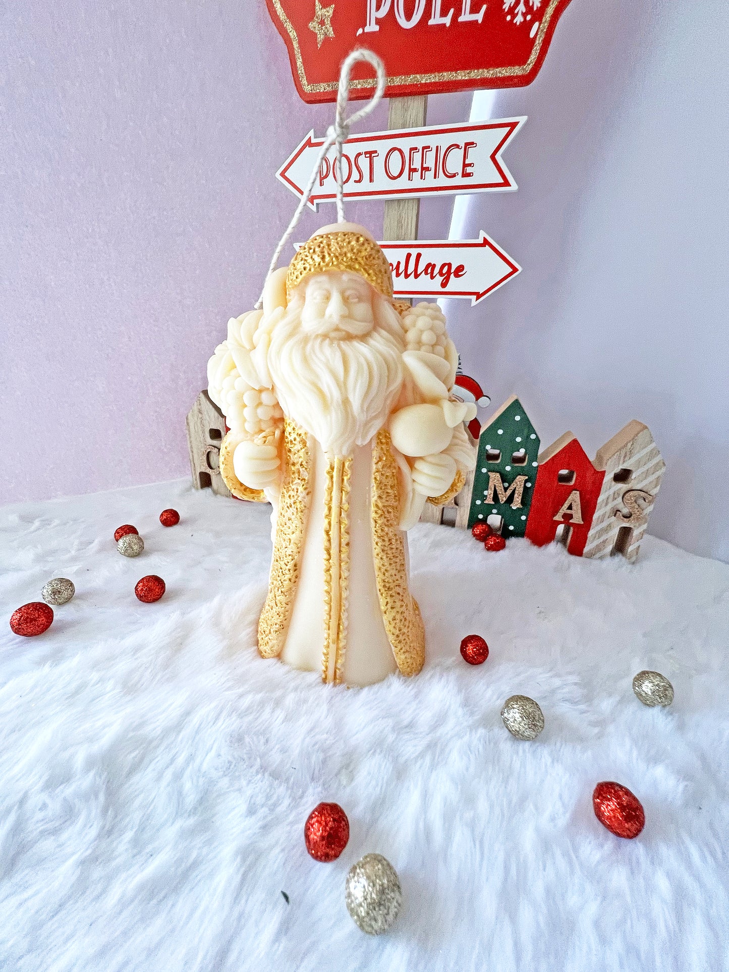 Royal Santa – Premium Αρωματικό Διακοσμητικό Κερί