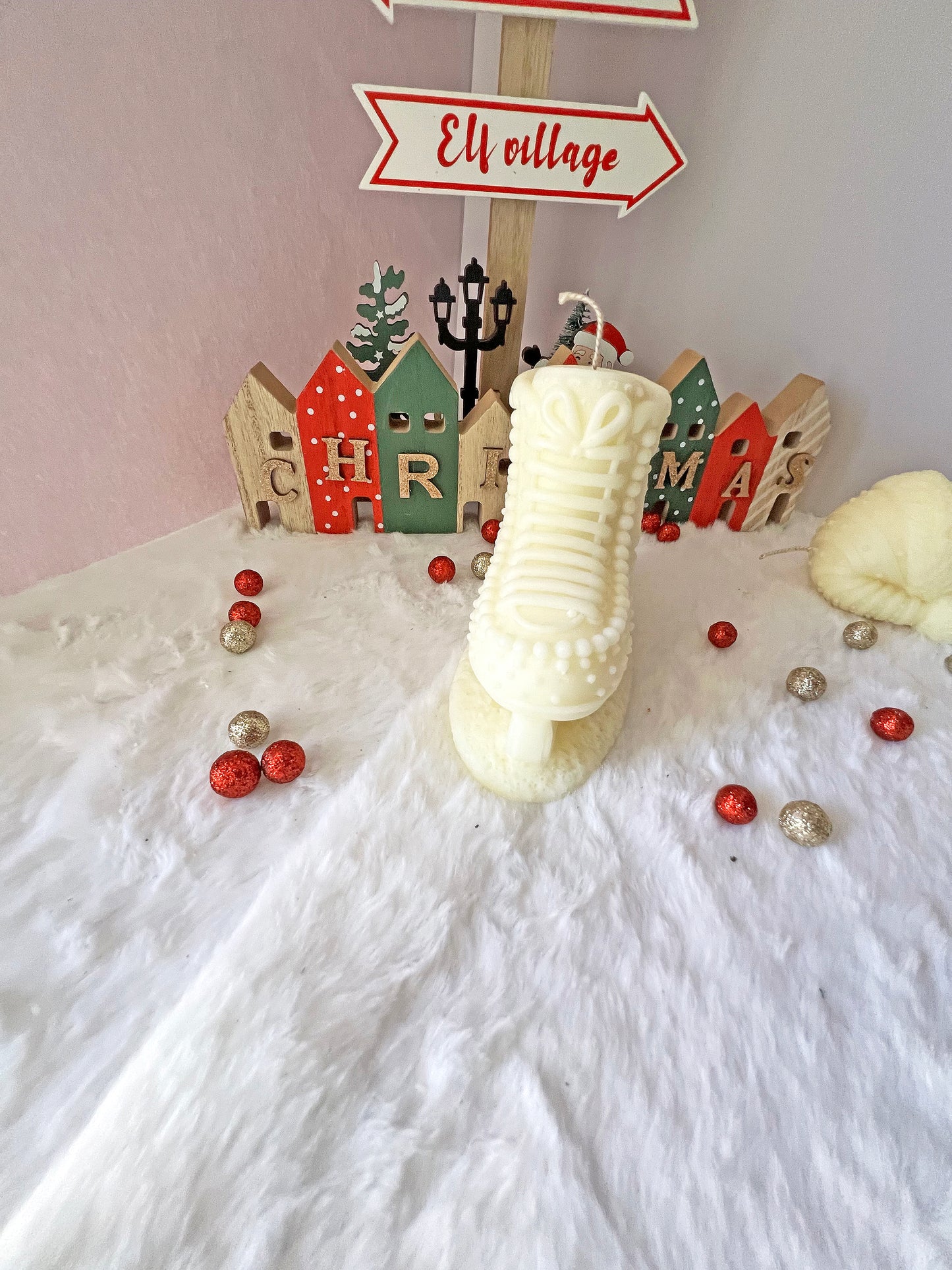 Snow Dream Skates – Χριστουγεννιάτικο Κερί Παγοπέδιλο