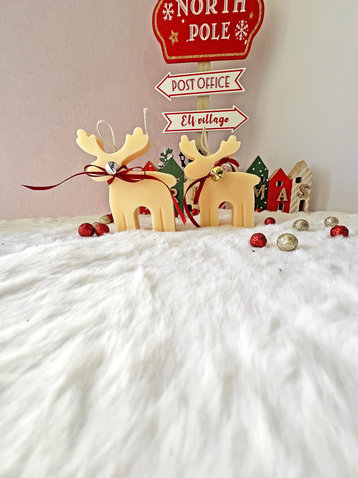 Ταρανδάκια των Χριστουγέννων – Φυτικά Αρωματικά Κεριά