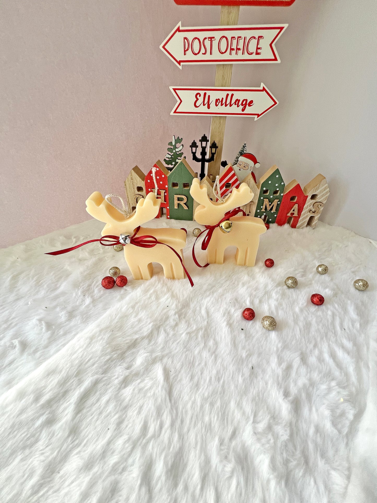 Ταρανδάκια των Χριστουγέννων – Φυτικά Αρωματικά Κεριά