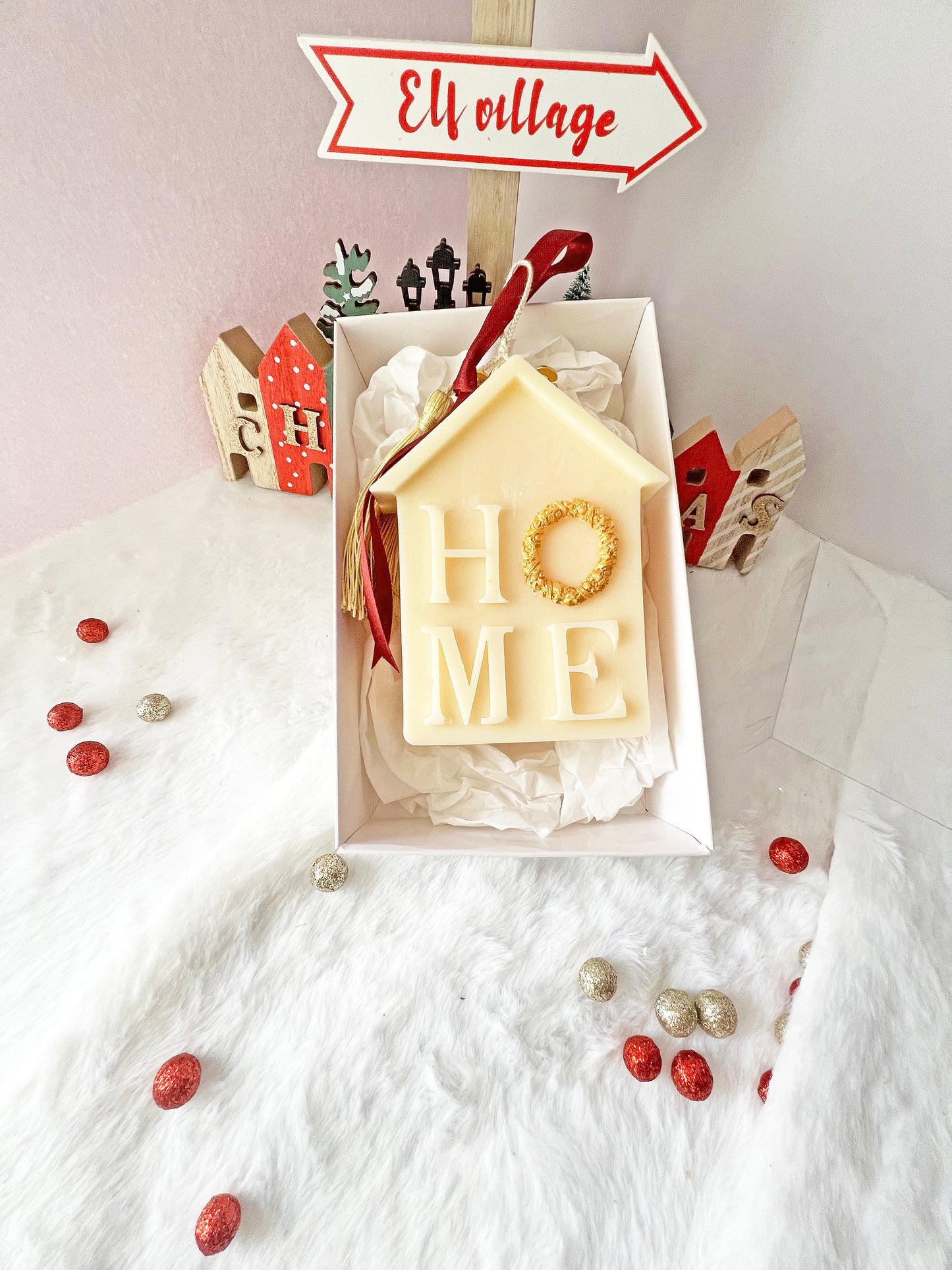 Harissa Luxury Gift Box – HOME Γούρι Αρωματικό Διακοσμητικό Φυτικό Κεριού Harissa