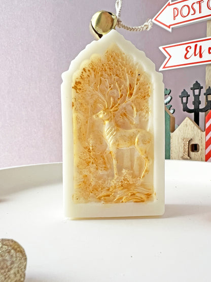 Χρυσός Τάρανδος – Φυτικό Αρωματικό Διακοσμητικό Κερί