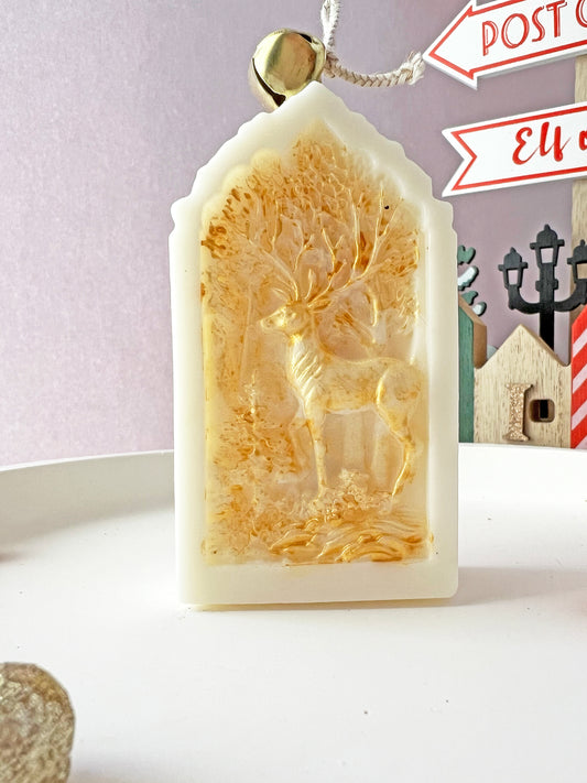 Χρυσός Τάρανδος – Φυτικό Αρωματικό Διακοσμητικό Κερί