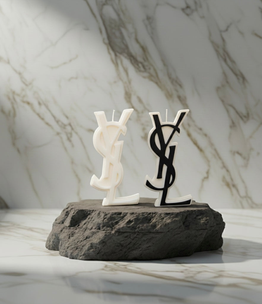 Αρωματικό Φυτικό Διακοσμητικό Κερί – Luxury Monogram