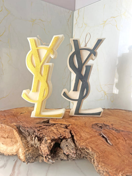 Αρωματικό Φυτικό Διακοσμητικό Κερί – Luxury Monogram