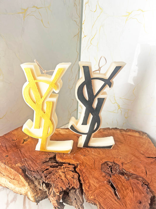 Αρωματικό Φυτικό Διακοσμητικό Κερί – Luxury Monogram