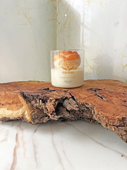 Gilded Bloom – Peony Soy Candle