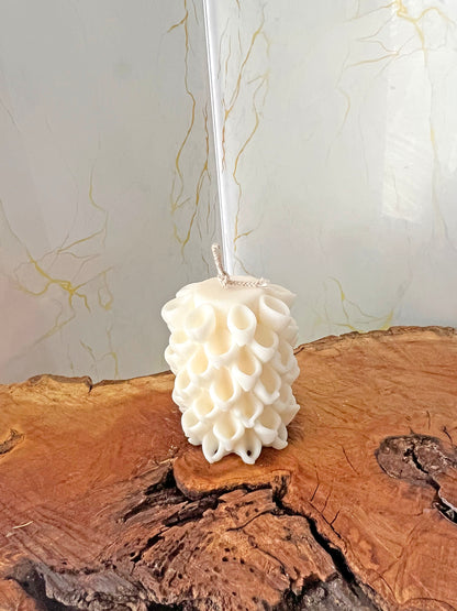 Luxury Candle "Golden Pineapple" – Χειροποίητο Αρωματικό Φυτικό Κερί