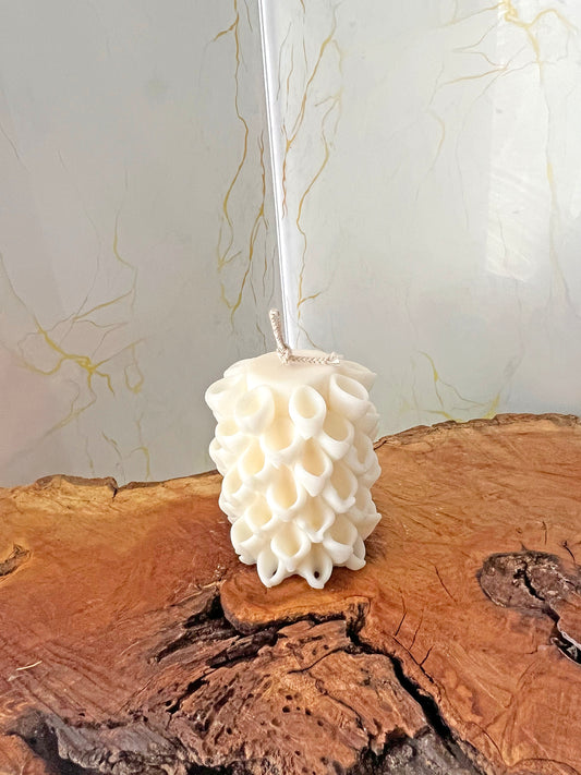 Luxury Candle "Golden Pineapple" – Χειροποίητο Αρωματικό Φυτικό Κερί