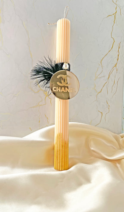 Πασχαλινή Λαμπάδα Harissa – Coco Noir Luxury Candle