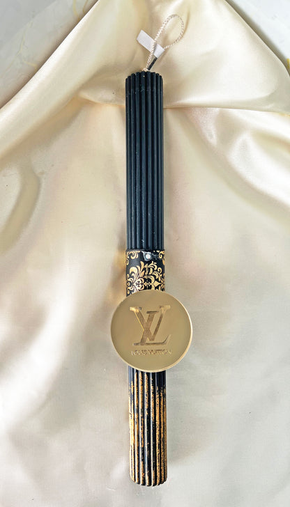 Πασχαλινή Λαμπάδα Harissa – Monogram Noir Gold
