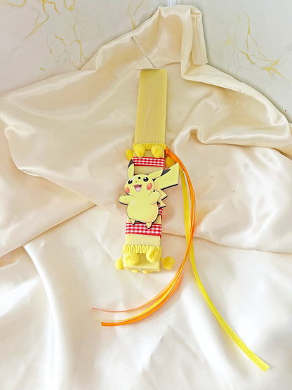 Pikachu Πασχαλινή Λαμπάδα 2026 για Αγόρι – Χειροποίητη Αρωματική Φυτική